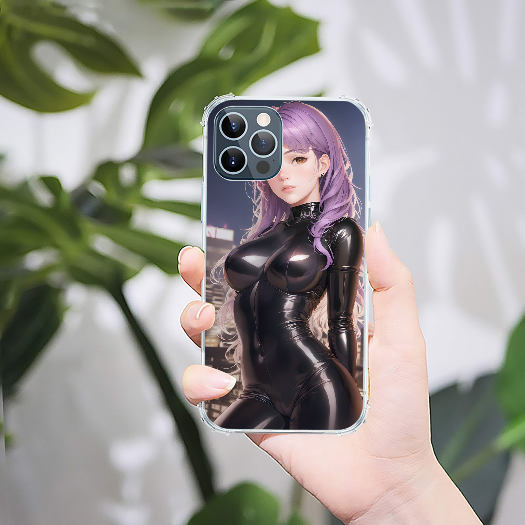 （画像用） EVA 新世紀エヴァンゲリオン 【iPhone 12シリーズ対応】透明スマホケース（クリアソフトケース）